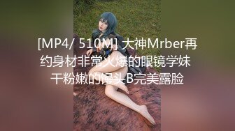 [MP4/ 510M] 大神Mrber再约身材非常火爆的眼镜学妹 干粉嫩的馒头B完美露脸