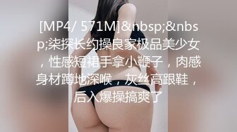 [MP4/ 571M]&nbsp;&nbsp;柒探长约操良家极品美少女，性感短裙手拿小鞭子，肉感身材蹲地深喉，灰丝高跟鞋，后入爆操搞爽了