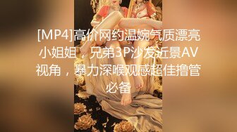 [MP4]高价网约温婉气质漂亮小姐姐，兄弟3P沙发近景AV视角，暴力深喉观感超佳撸管必备