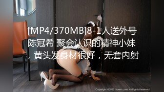 [MP4/370MB]8-1人送外号陈冠希 聚会认识的精神小妹，黄头发身材很好，无套内射