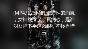 [MP4/125MB] 爆炸性的消息，女神堕落了，真痛心，是谁对女神下手这么狠，不怜香惜玉